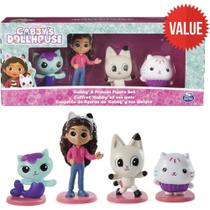 Boneco e Personagem a Casa da GABBY com 4 Figuras