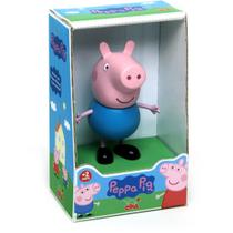 Boneco e Personagem George Peppa PIG em Vinil 13CM