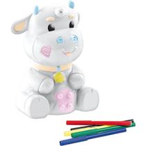 Boneco e Personagem JOY Vaquinha Pintura com Canetinhas - Personalize e DIVIRTA-SE