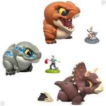 Boneco E Personagem Jurassic Park Coleção Bite Club - Mattel