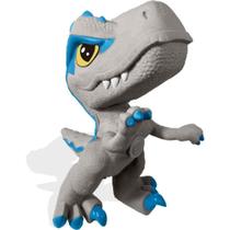 Boneco e Personagem Jurassic WORLD Blue com SONS