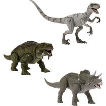 Boneco E Personagem Jurassic World Humanos E Dinossauro 9,5cm Boneco E Personagem Jurassic World Humanos E Dinossauro 9,5cm