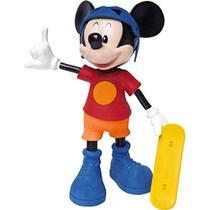 Boneco E Personagem Mickey Radical C/Som 31Cm. Boneco E Personagem Mickey Radical C/Som 31Cm.