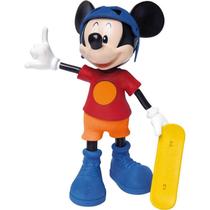 Boneco e personagem mickey radical c/som 31cm. elka
