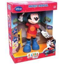 Boneco e Personagem Mickey Radical com Som 31CM