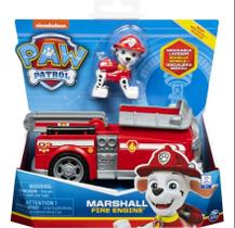 Boneco e Personagem Patrulha Canina Marshall Sólido - Sunny