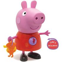 Boneco E Personagem Peppa Pig Atividades 24Cm.