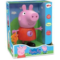 Boneco e personagem peppa pig atividades 24cm. - ELKA