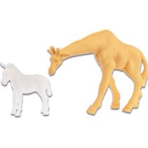 Boneco e Personagem Zebra e Girafa C/CANETINHA LAV Boneco e Personagem Zebra e Girafa C/CANETINHA LAV