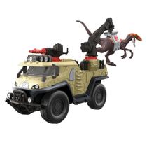 Boneco E Veículo Jurassic World Caminhão De Captura - Mattel