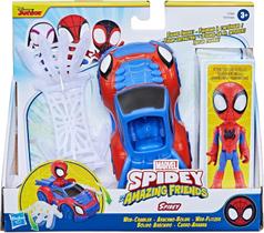 Boneco e Veículo Marvel SAF Spidey Friends Hasbro F7454