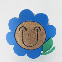 Boneco ecológico florzinha azul 5 UNIDADES