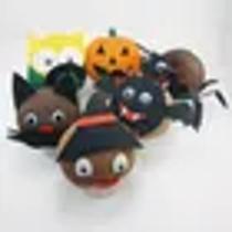 Boneco ecológico Halloween variados 6 un