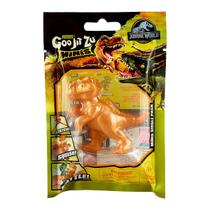 Boneco Elástico 6cm - Mini Giganotosaurus Gold - Goo Jit Zu