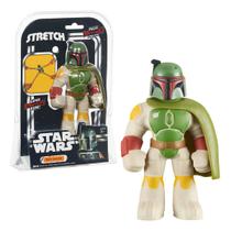 Boneco elastico boba fett star wars stretch 17cm (3494) - sunny