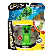 Boneco Elástico Creeper de 12cm - Goo Jit Zu Minecraft