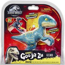 Boneco Elástico Estica Jurassic World Blue - Goo Jit Zu