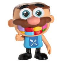 Boneco Em Vinil José Comilão Colorido Educação Alimentar Original