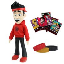 Boneco Enaldinho Com Pulseira Do Poder E Cartas Boneco Enaldinho Com Pulseira Do Poder E Cartas