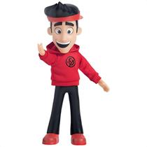 Boneco Enaldinho E Pulseira Do Poder Com Jogo de Cartas 24cm Boneco Enaldinho E Pulseira Do Poder Com Jogo de Cartas 24cm