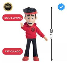 Boneco Enaldinho Youtube Vinil Pulseira Poder Articulado Boneco Enaldinho Youtube Vinil Pulseira Poder Articulado