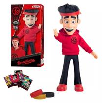 Boneco Enaldinho Youtuber Pulseira Cartas Articulado Rosita Boneco Enaldinho Youtuber Pulseira Cartas Articulado Rosita
