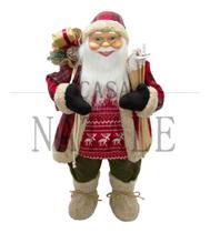Boneco Enfeite De Papai Noel Natal Premium 45 Cm - Casa Natale
