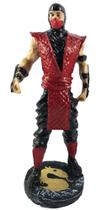 Boneco Ermac Ninjas Mortal Kombat 18cm Colecionável Estátua em Resina Miniatura Enfeite Boneco Ermac Ninjas Mortal Kombat 18cm Colecionável Estátua em Resina Miniatura Enfeite