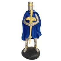 Boneco Escultura Cavaleiro Medieval Grande 23,5 cm - LZ Decorações