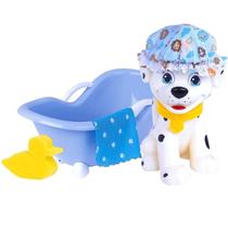 Boneco Esquadrão Pet Banho Com Acessórios - Super Toys