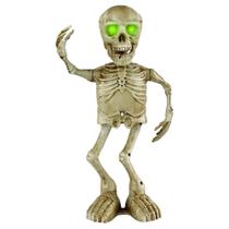 Boneco Esqueleto Dançarino com Música e Movimento