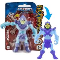 Boneco Esqueleto Desenho He Man Mestres do Universo Flexível