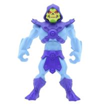 Boneco esqueleto flextreme - masters of the universe - 10 cm - inimigo do he-man - mattel