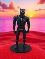 Boneco Estatua Pantera Negra Wakanda Estatueta Colecionaveis 17 cm de Resina