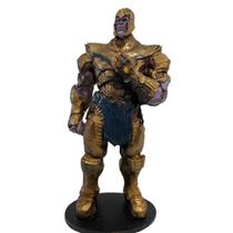 Boneco Estatueta Marvels Thanos Resina 19Cm