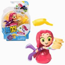 Boneco Estelar Teen Titans Go c/ peça Hamburger Robot Sunny