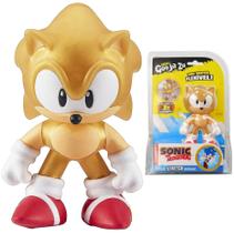 Boneco Estica Sonic The Hedgehog Gold Classic Heroes Of Goo Jit Zu Moose - 7899573627997