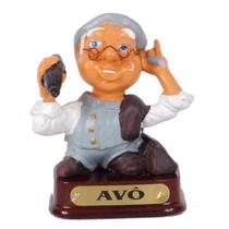 Boneco Familiar Avô para Presente Decoração 8 Cm Boneco Familiar Avô para Presente Decoração 8 Cm