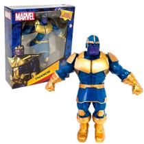 Boneco Figura de Ação Thanos Articulado Brinquedo Original Marvel Vingadores 22 cm