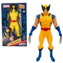 Boneco Figura de Ação Wolverine Articulado Brinquedo Infantil Marvel Vingadores 22cm