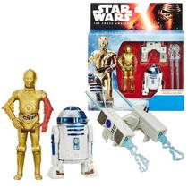 Boneco Figura Star Wars R2-d2 E C3po 9,5cm B3957 - Hasbro