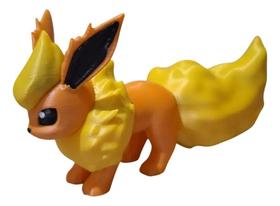 Boneco Flareon Action Figure Pokemon Evee Eevee Fofinho Fofo Boneco Flareon Action Figure Pokemon Evee Eevee Fofinho Fofo