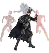 Boneco Flash Batman Dark Flash Young Barry 30 Cm Dc Comics - Sunny