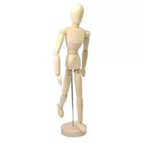 Boneco Flexível De Madeira 20Cm