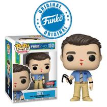 Boneco Free Guy (Guy) Fall Convention 2022 Limited Edition Pop Funko 1241 - 889698645355 Boneco Free Guy (Guy) Fall Convention 2022 Limited Edition Pop Funko 1241 - 889698645355