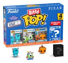 Boneco Funko Bitty Pop Disney Pixar Com 4 Unidades