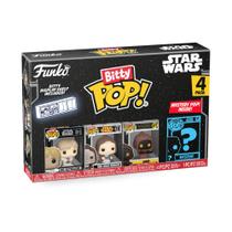 Boneco Funko Bitty POP Star Wars Luke Skywalker, pacote com 4