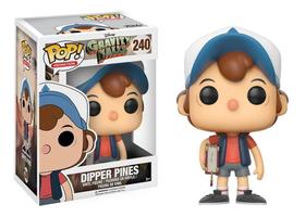 Boneco Funko Pop 240 Dipper Pines Gravity Falls Disney