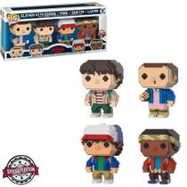 Boneco Funko Pop 8-bit Stranger - Things 4pack 63729