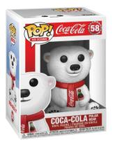 Boneco Funko Pop Ad Icons Coca-Cola Polar Bear 58